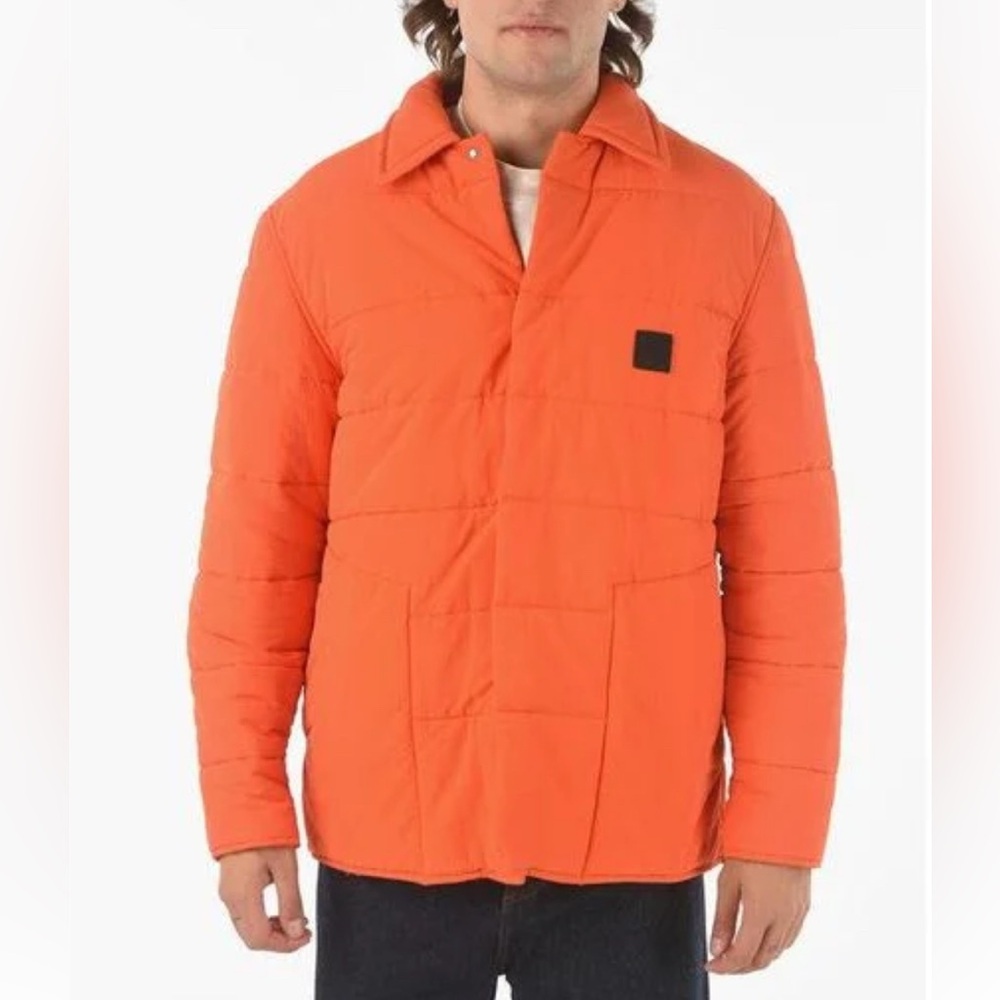 A-Cold Wall Bright Orange Puffer Jacket